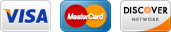 Visa | Mastercard | Discover Network